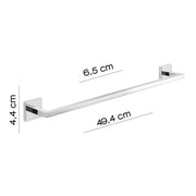 Portasalviette a muro 50 cm Gedy modello Elba - Cromato by CeramicStore | Lo specialista del tuo bagno
