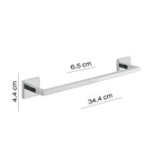 Portasalviette a muro 35 cm Gedy modello Elba - Cromato by CeramicStore | Lo specialista del tuo bagno