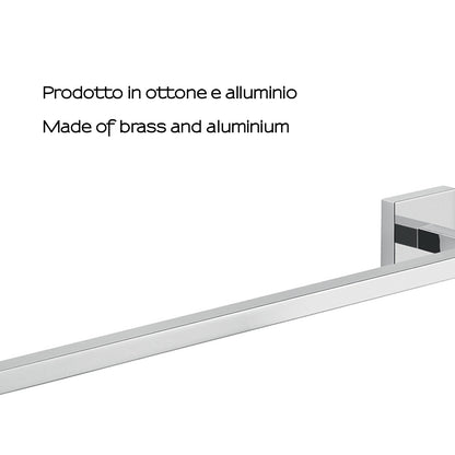 Portasalviette a muro 35 cm Gedy modello Elba - Cromato by CeramicStore | Lo specialista del tuo bagno