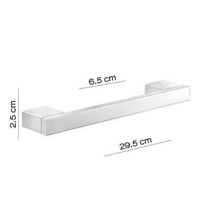 Maniglione di sicurezza 30 cm Gedy modello Elba - Cromato by CeramicStore | Lo specialista del tuo bagno