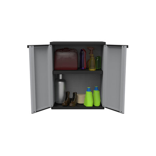 Armadio Terry basso a 2 ante - Grigio by CeramicStore | Lo specialista del tuo bagno