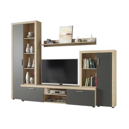 Kit parete living modello Nobel - Naturale/Antracite by CeramicStore | Lo specialista del tuo bagno