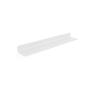 Mensola da fissare a parete in alluminio verniciato collezione Saeta di Lineabeta - Bianca by CeramicStore | Lo specialista del tuo bagno