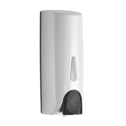 Dispenser sapone o disinfettante mani a parete di Gedy modello Squid - Bianco by CeramicStore | Lo specialista del tuo bagno