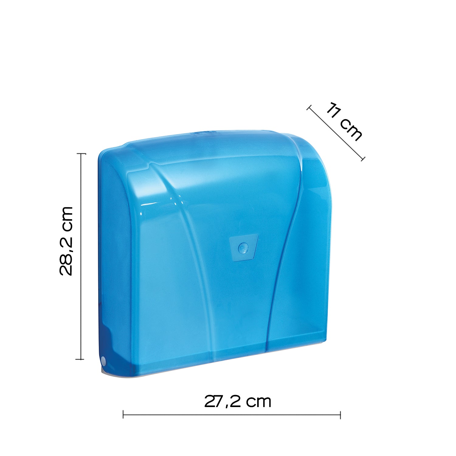 Gedy Distributore Salviette Azzurro - Capacità 300 Fogli by CeramicStore | Lo specialista del tuo bagno