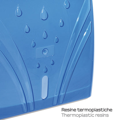 Gedy Distributore Salviette - Capacità 200 Fogli Azzurro by CeramicStore | Lo specialista del tuo bagno