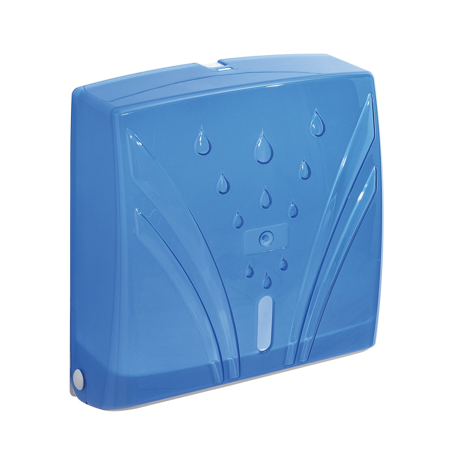 Gedy Distributore Salviette - Capacità 200 Fogli Azzurro by CeramicStore | Lo specialista del tuo bagno