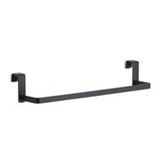 Portasalviette sopra porta/mobile modello Tosca di Gedy in Acciaio Inox AISI 304 - Nero Matt by CeramicStore | Lo specialista del tuo bagno
