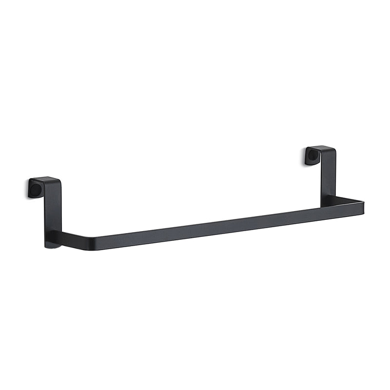 Portasalviette sopra porta/mobile modello Tosca di Gedy in Acciaio Inox AISI 304 - Nero Matt by CeramicStore | Lo specialista del tuo bagno