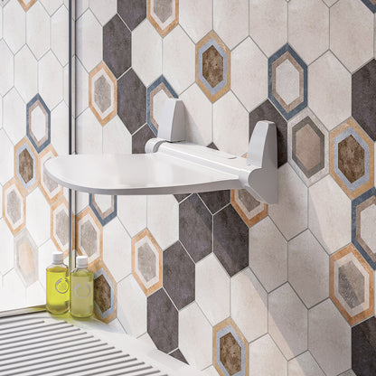 Sedile ribaltabile per doccia Gedy modello Sound di Gedy - Bianco by CeramicStore | Lo specialista del tuo bagno