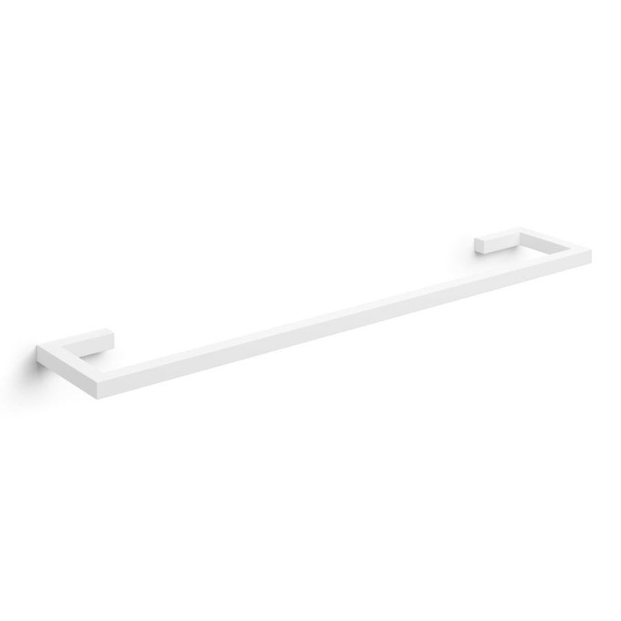 Porta Asciugamani Bagno in Acciaio Inox Verniciato Bianco Lineabeta collezione Grela cm 60 by CeramicStore | Lo specialista del tuo bagno