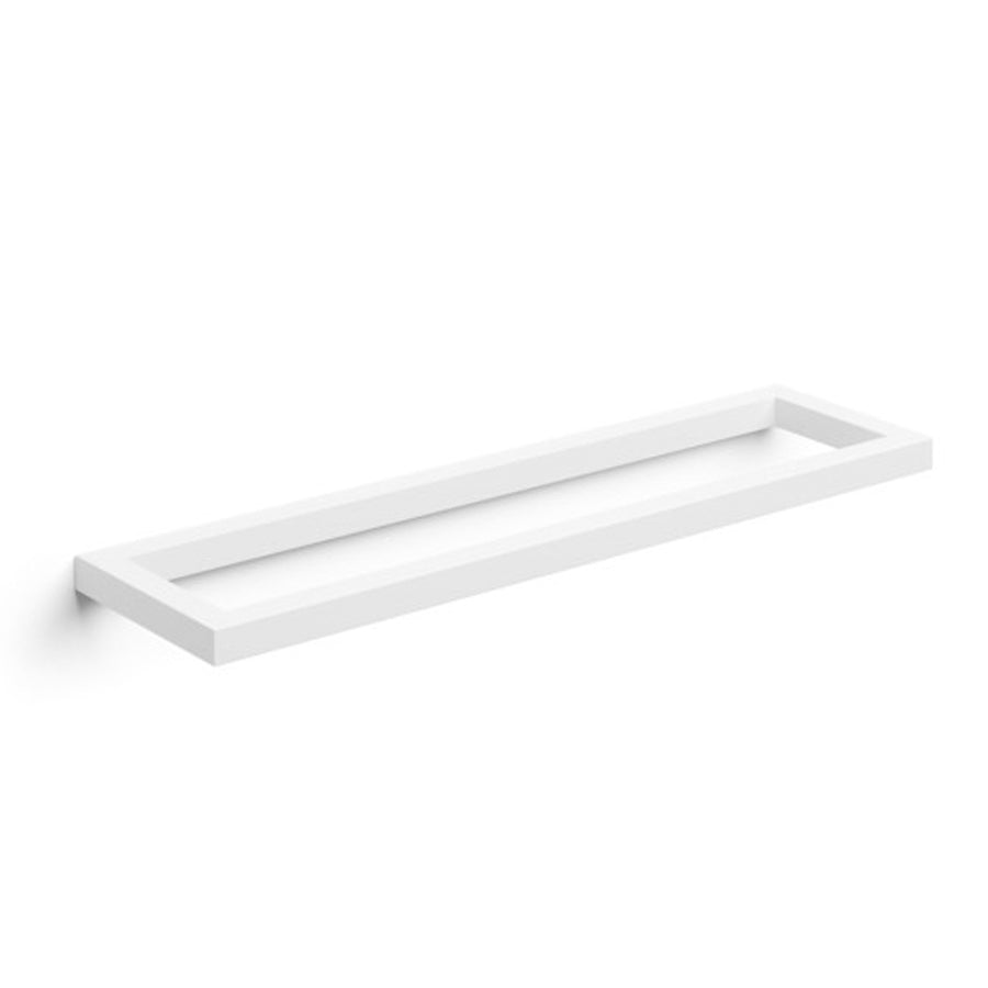 Porta Asciugamani a Muro in acciaio inox verniciato bianco misura cm 40 Lineabeta by CeramicStore | Lo specialista del tuo bagno