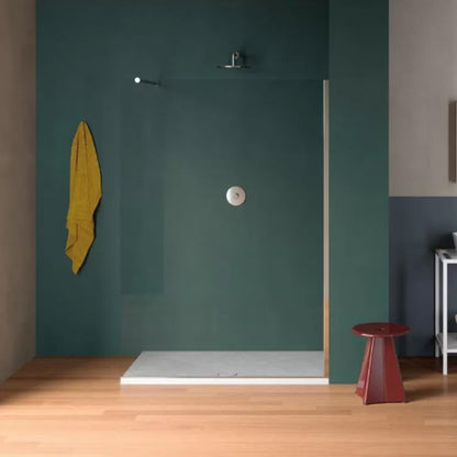Piatto doccia rettangolare in ceramica effetto pietra modello Pietraceramica 70x100 cm - Bianco Gesso by CeramicStore | Lo specialista del tuo bagno