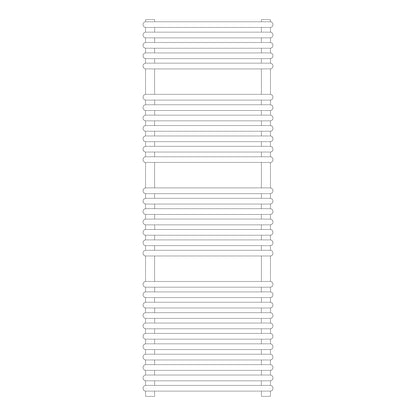 Termoarredo idraulico modello Catania di Lazzarini 1450x500 - Bianco by CeramicStore | Lo specialista del tuo bagno