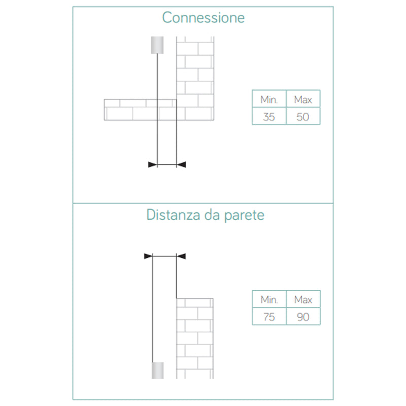 Termoarredo idraulico modello Catania di Lazzarini 1738x500 - Cromo by CeramicStore | Lo specialista del tuo bagno