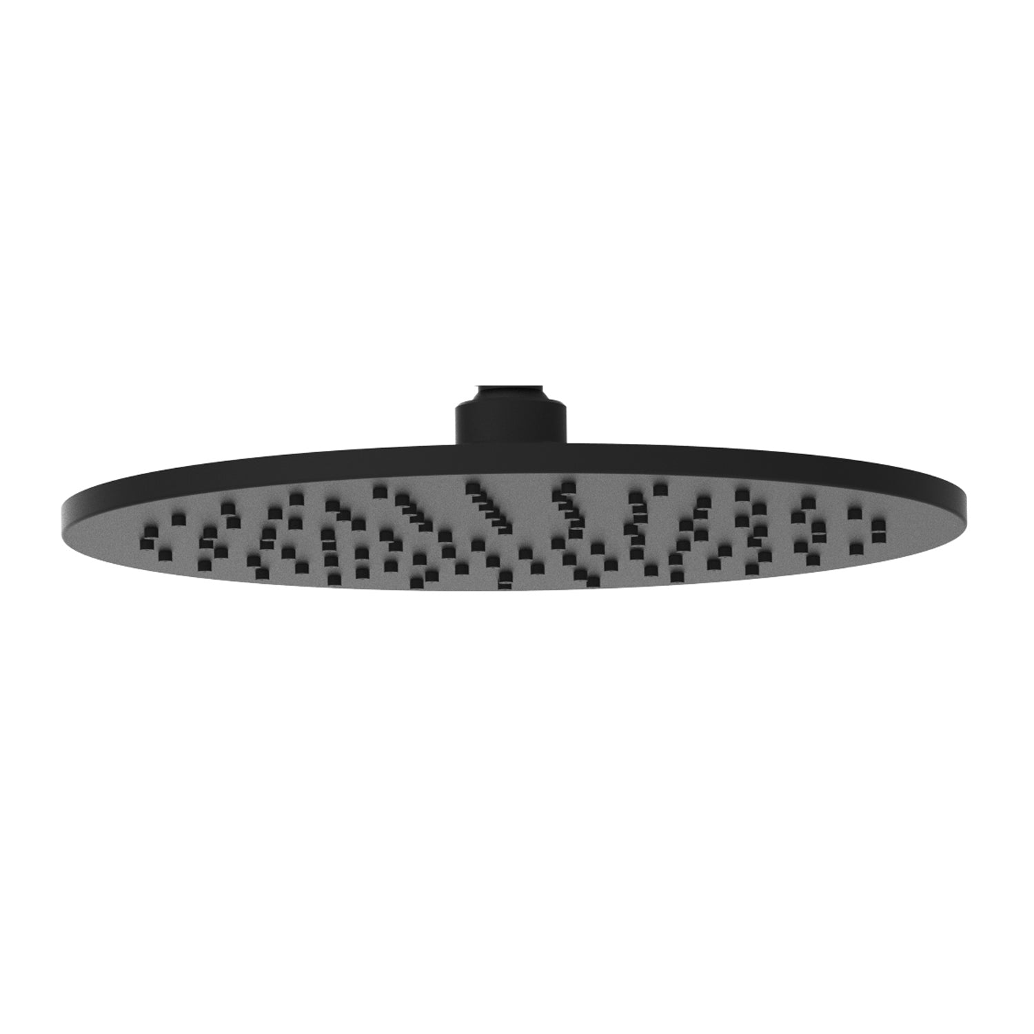 Soffione doccia spessore 2 mm in acciaio inox nero 30 cm by CeramicStore | Lo specialista del tuo bagno