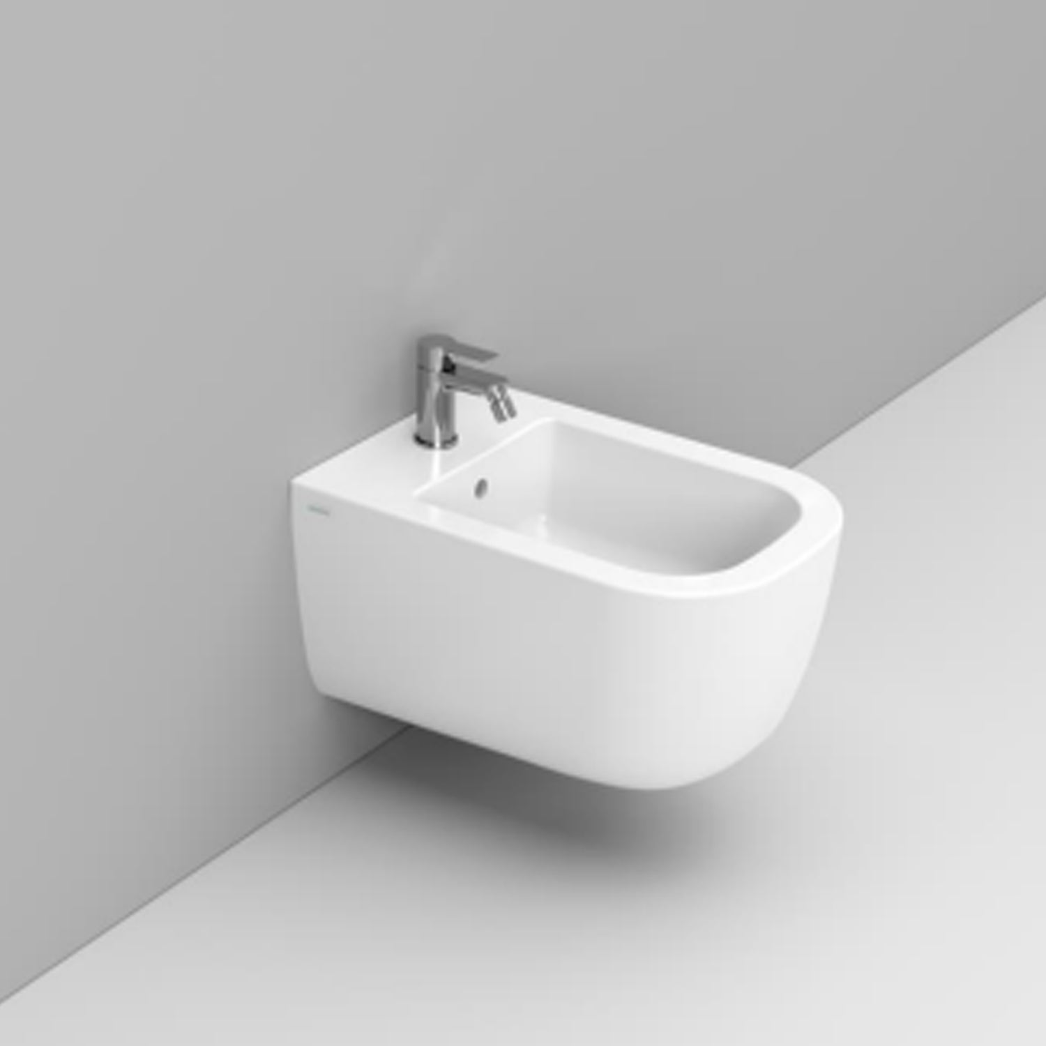 Coppia sanitari sospesi Ceramica Dolomite modello Mirto 55x36 cm con sedile Softclose