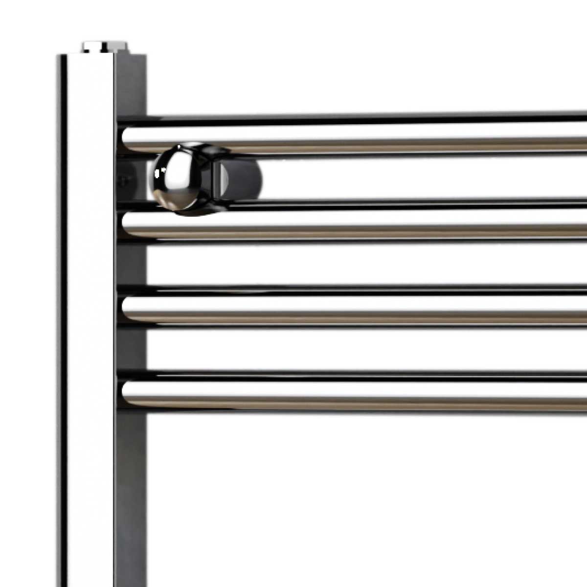 Termoarredo scaldasalviette da bagno idraulico 1230x500 mm interasse 450 mm in acciaio Cromato by CeramicStore | Lo specialista del tuo bagno