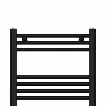 Termoarredo scaldasalviette da bagno idraulico 1230x500 mm interasse 450 mm in acciaio Verniciato Nero by CeramicStore | Lo specialista del tuo bagno