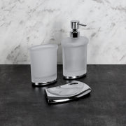 Porta sapone d'appoggio cromato collezione Land di Colombo Design by CeramicStore | Lo specialista del tuo bagno