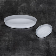 Porta oggetti da bagno in vetro acidato Land di Colombo Design by CeramicStore | Lo specialista del tuo bagno