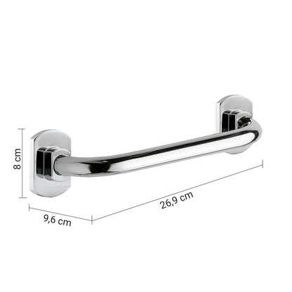 Maniglione 27 cm Edera di Gedy in Acciaio Inox AISI 304 - Cromato by CeramicStore | Lo specialista del tuo bagno