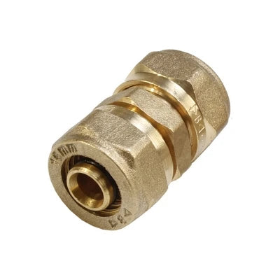 Manicotto dritto f/f a compressione per multistrato diam. 32