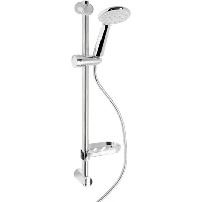 Saliscendi acciaio/abs mod. palinuro cromo 5 getti cromo
