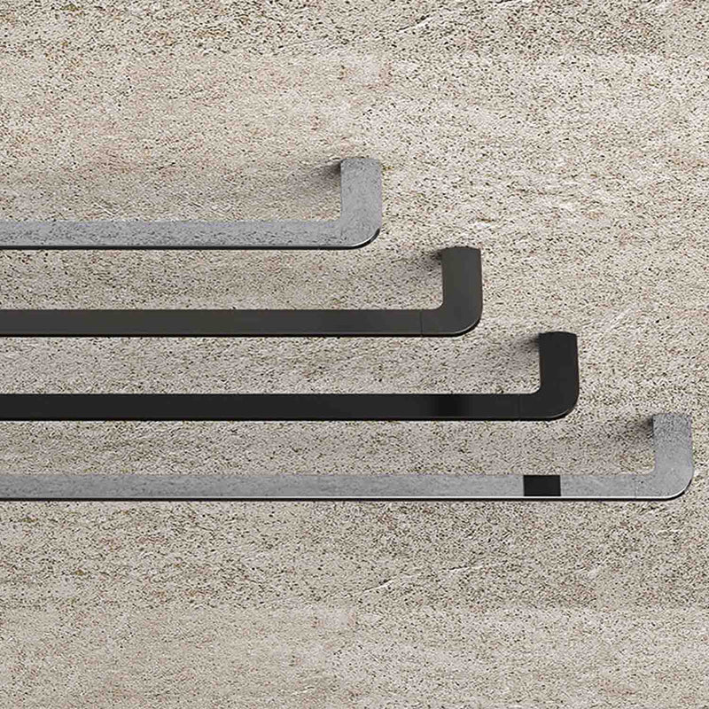 Porta salvietta 64.6cm in ottone nero collezione Trenta di Colombo Design by CeramicStore | Lo specialista del tuo bagno