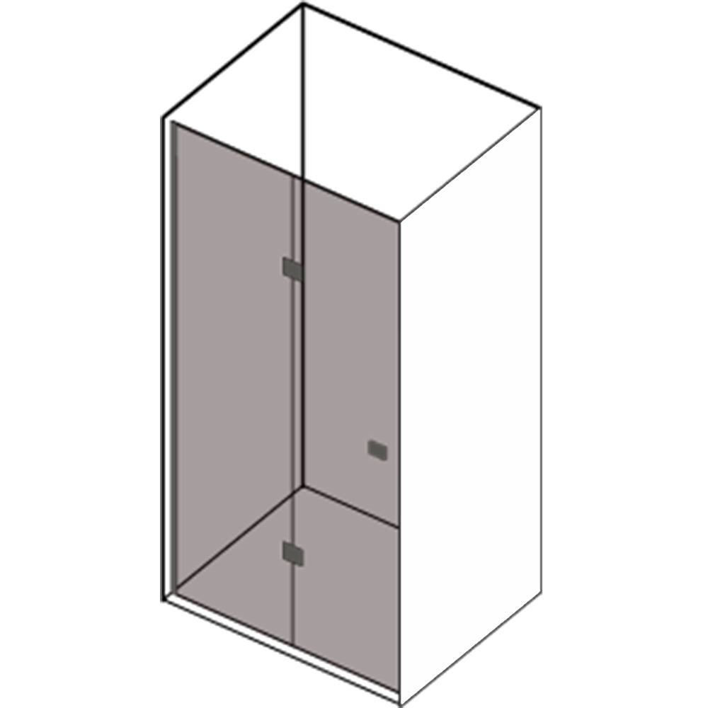 Porta doccia battente cm 72 modello Ermes in cristallo temperato mm 6 by CeramicStore | Lo specialista del tuo bagno