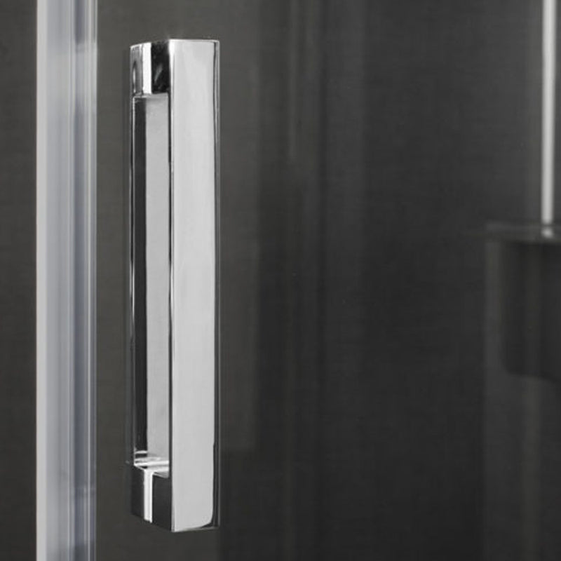 Porta doccia scorrevole apertura a sinistra cm 112 modello Afrodite in cristallo temperato mm 6 by CeramicStore | Lo specialista del tuo bagno