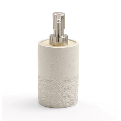 Versione outlet - Dosasapone in cemento e bambà¹ Gedy serie Afrodite - Grigio