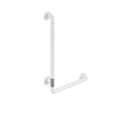 Maniglione di sicurezza reversibile in nylon bianco e acciaio inox collezione Othello di Lineabeta by CeramicStore | Lo specialista del tuo bagno