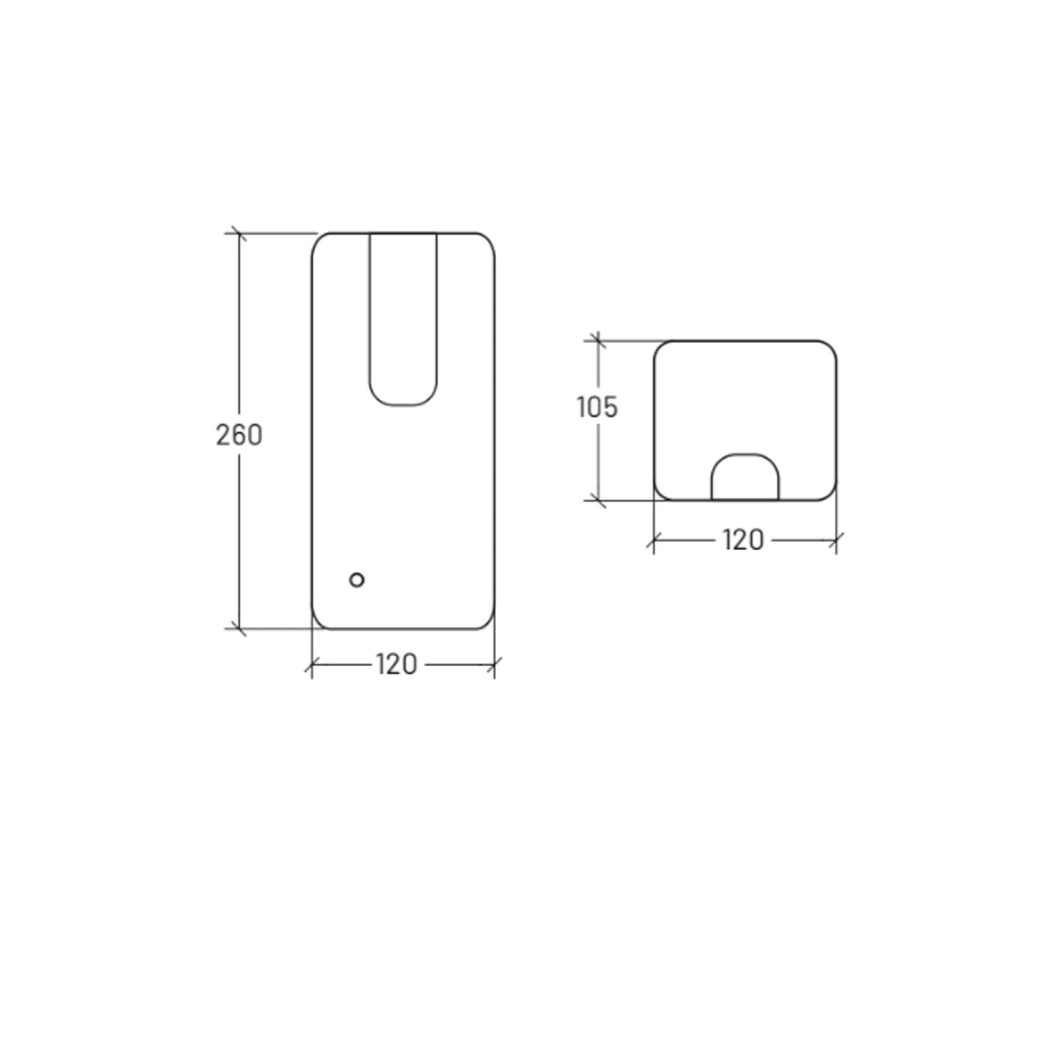 Lineabeta Othello Dispenser Gel - Sensore Intelligente by CeramicStore | Lo specialista del tuo bagno