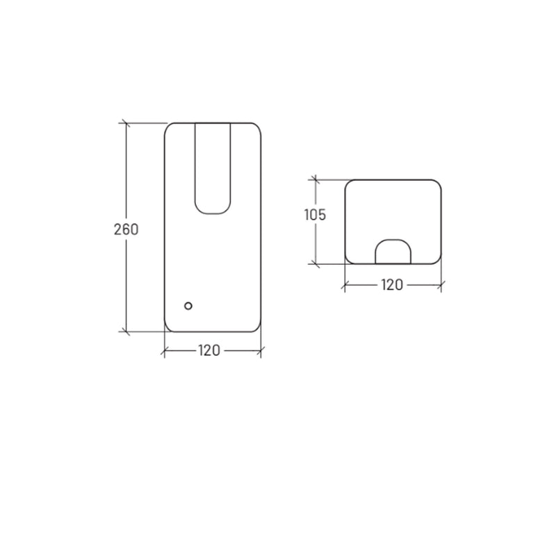 Lineabeta Othello Dispenser Gel - Sensore Intelligente by CeramicStore | Lo specialista del tuo bagno