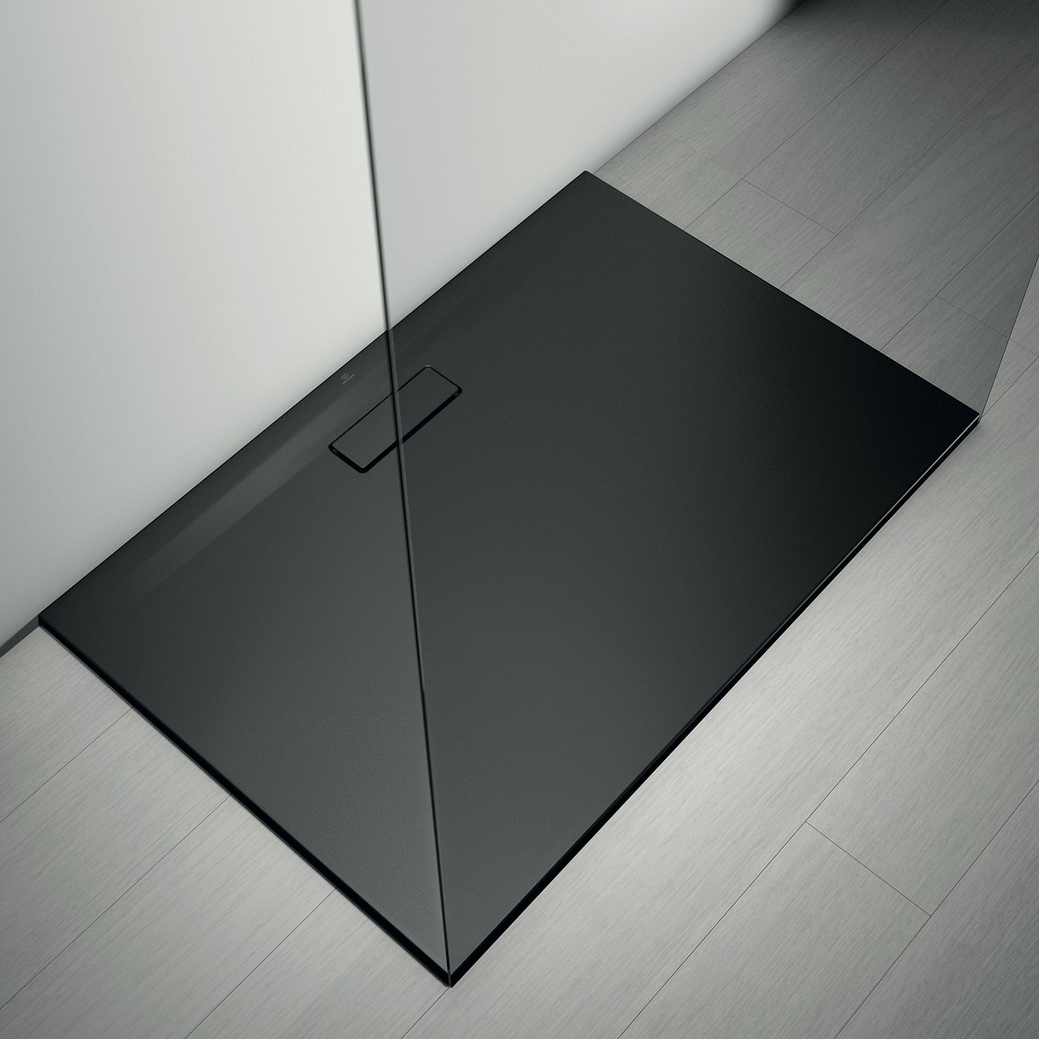Piatto doccia Ideal Standard Ultra Flat New 120x80 cm nero opaco by CeramicStore | Lo specialista del tuo bagno