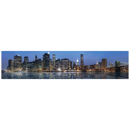 Termoarredo design linea TermoCrea Modello 'New York' cm 36x180 a piastra orizzontale interasse mm 50 by CeramicStore | Lo specialista del tuo bagno