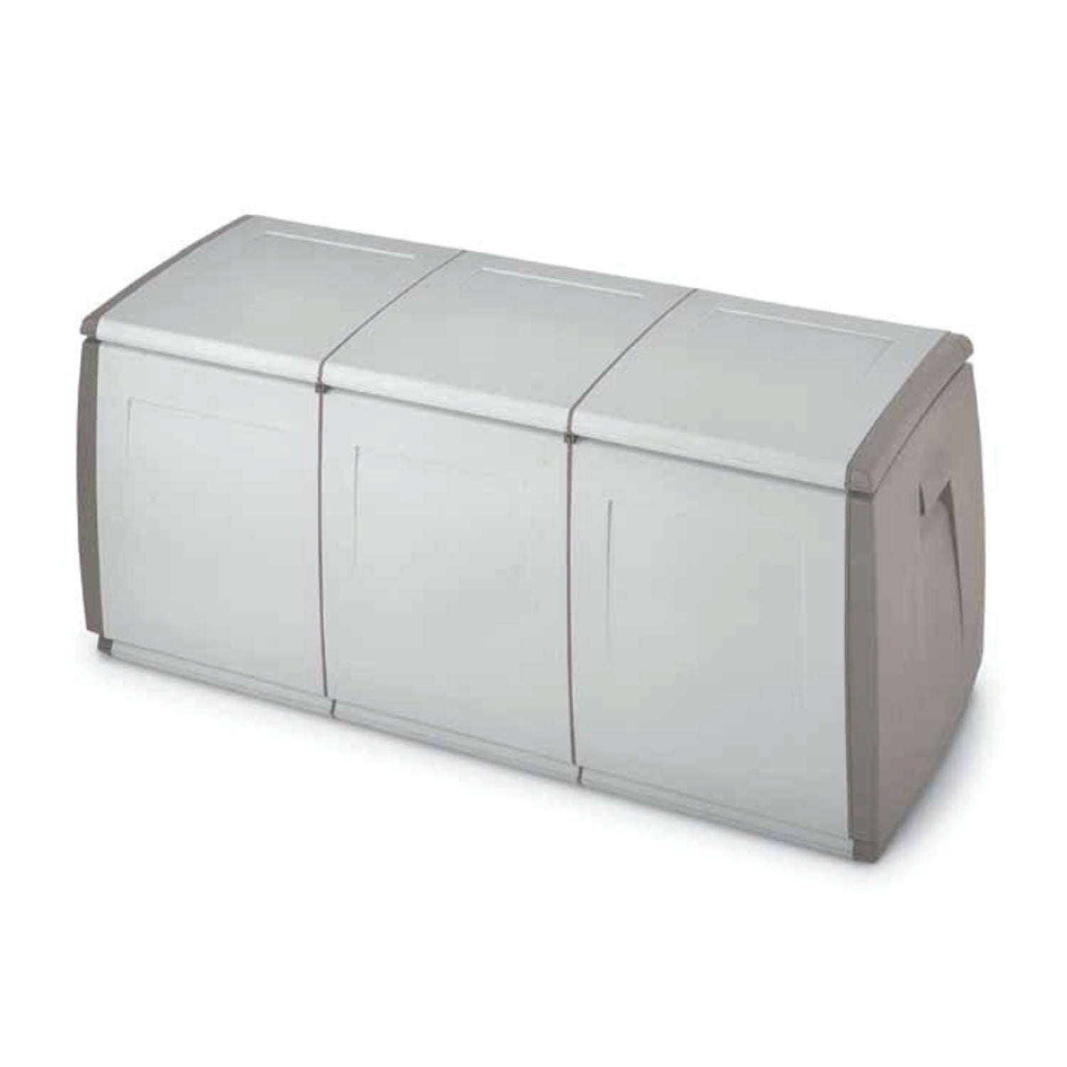 Cassapanca modello Terry Box da 140 in polipropilene - Grigio/Tortora by CeramicStore | Lo specialista del tuo bagno