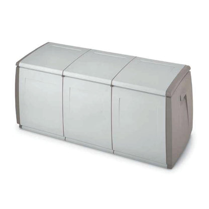 Cassapanca modello Terry Box da 140 in polipropilene - Grigio/Tortora by CeramicStore | Lo specialista del tuo bagno