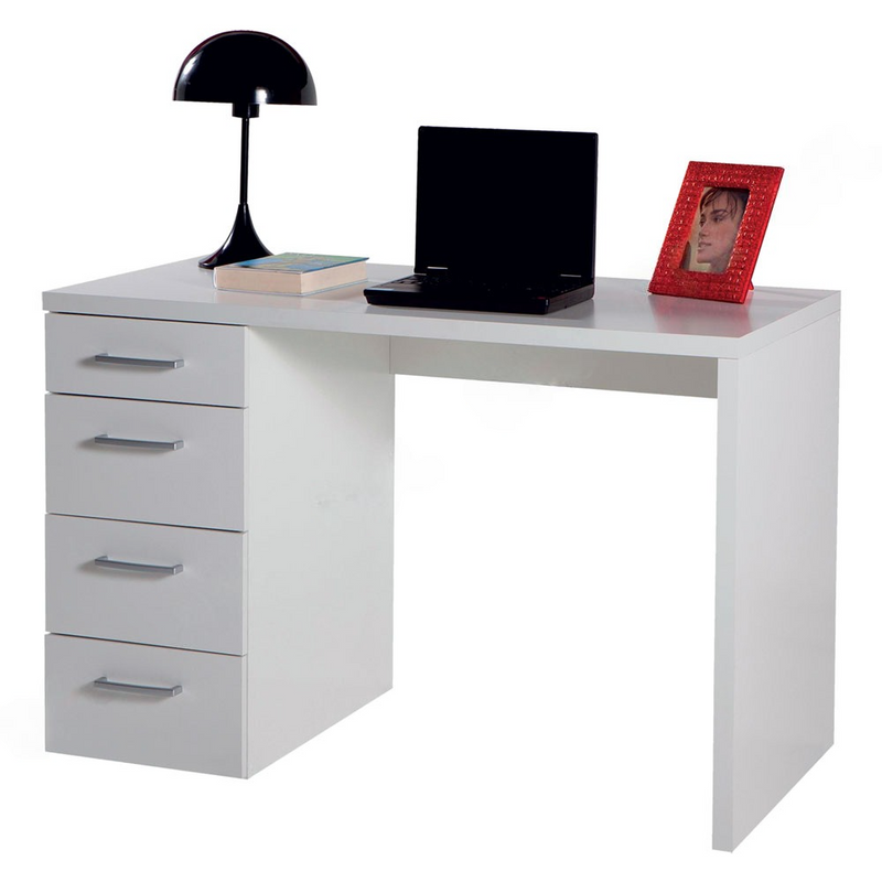 Scrivania con 4 cassetti laterali modello Alimos - Bianco by CeramicStore | Lo specialista del tuo bagno