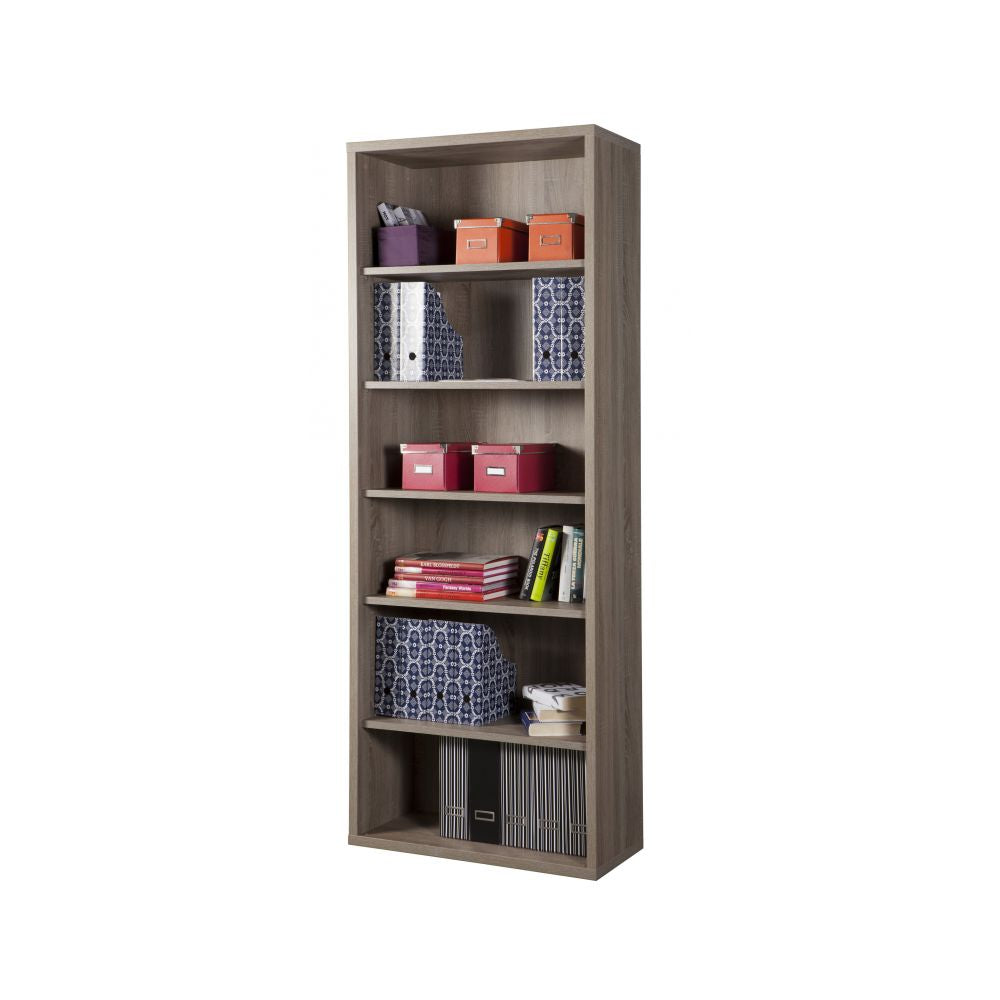 Libreria a 6 vani 82x36xH.217 cm - Rovere tartufo by CeramicStore | Lo specialista del tuo bagno