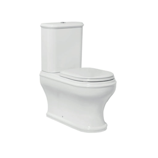 Vaso filoparete monoblocco con cassetta Azzurra linea Charme con sedile soft close