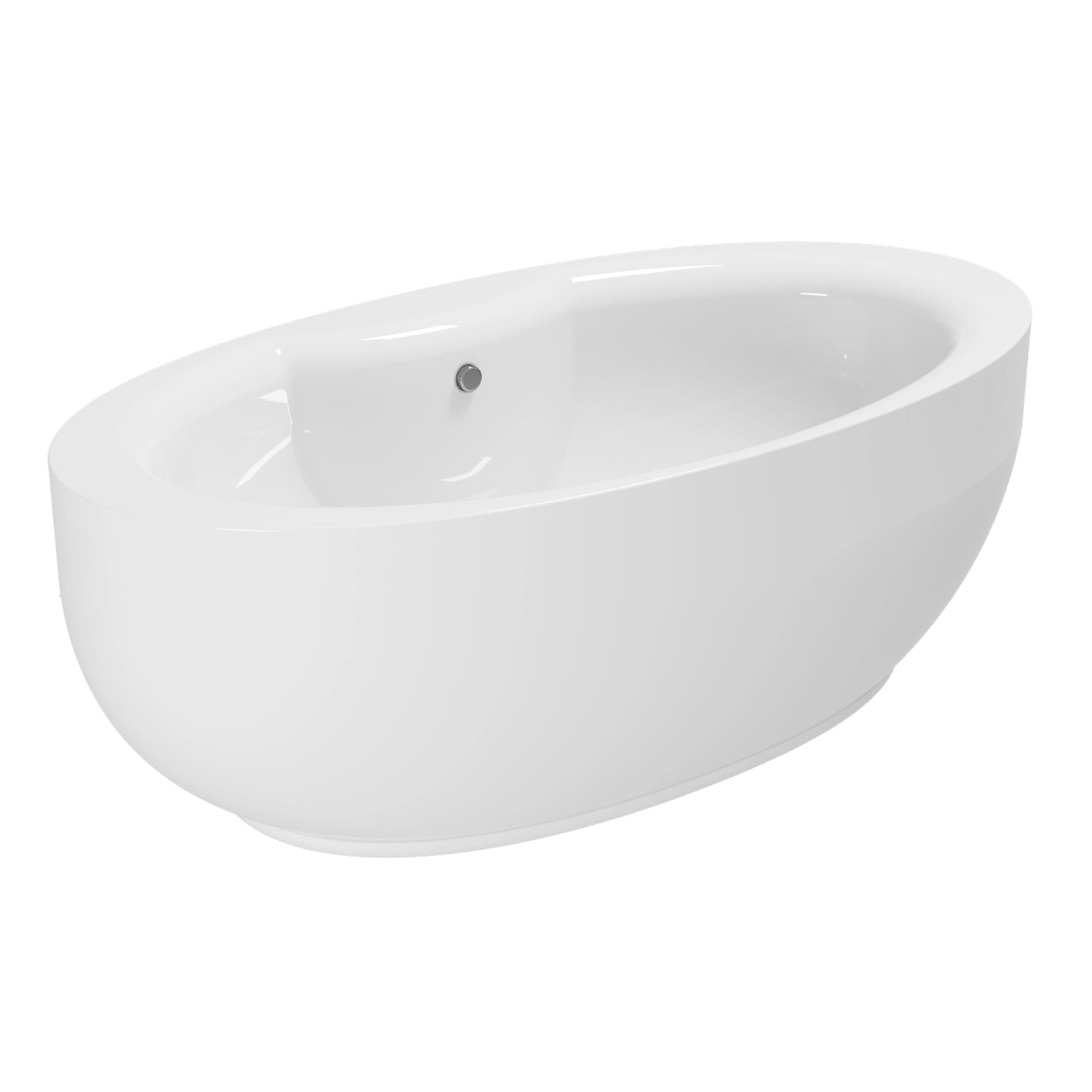 Vasca freestanding in vetroresina 180x95 cm Ceramica Azzurra serie Comoda - Bianco lucido by CeramicStore | Lo specialista del tuo bagno