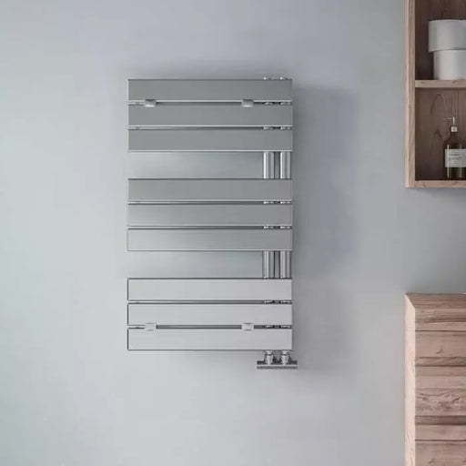 Termoarredo idraulico modello Alba di Lazzarini 830x500 - Cromo by CeramicStore | Lo specialista del tuo bagno