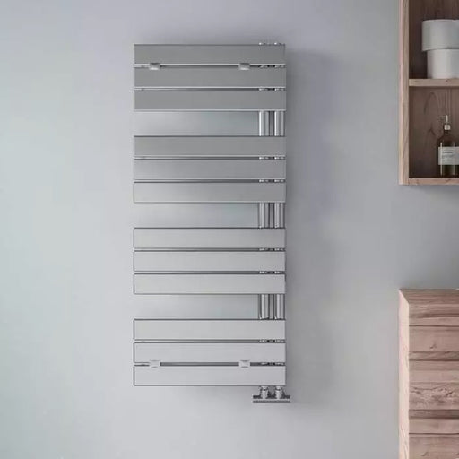 Termoarredo idraulico modello Alba di Lazzarini 1130x500 - Cromo by CeramicStore | Lo specialista del tuo bagno