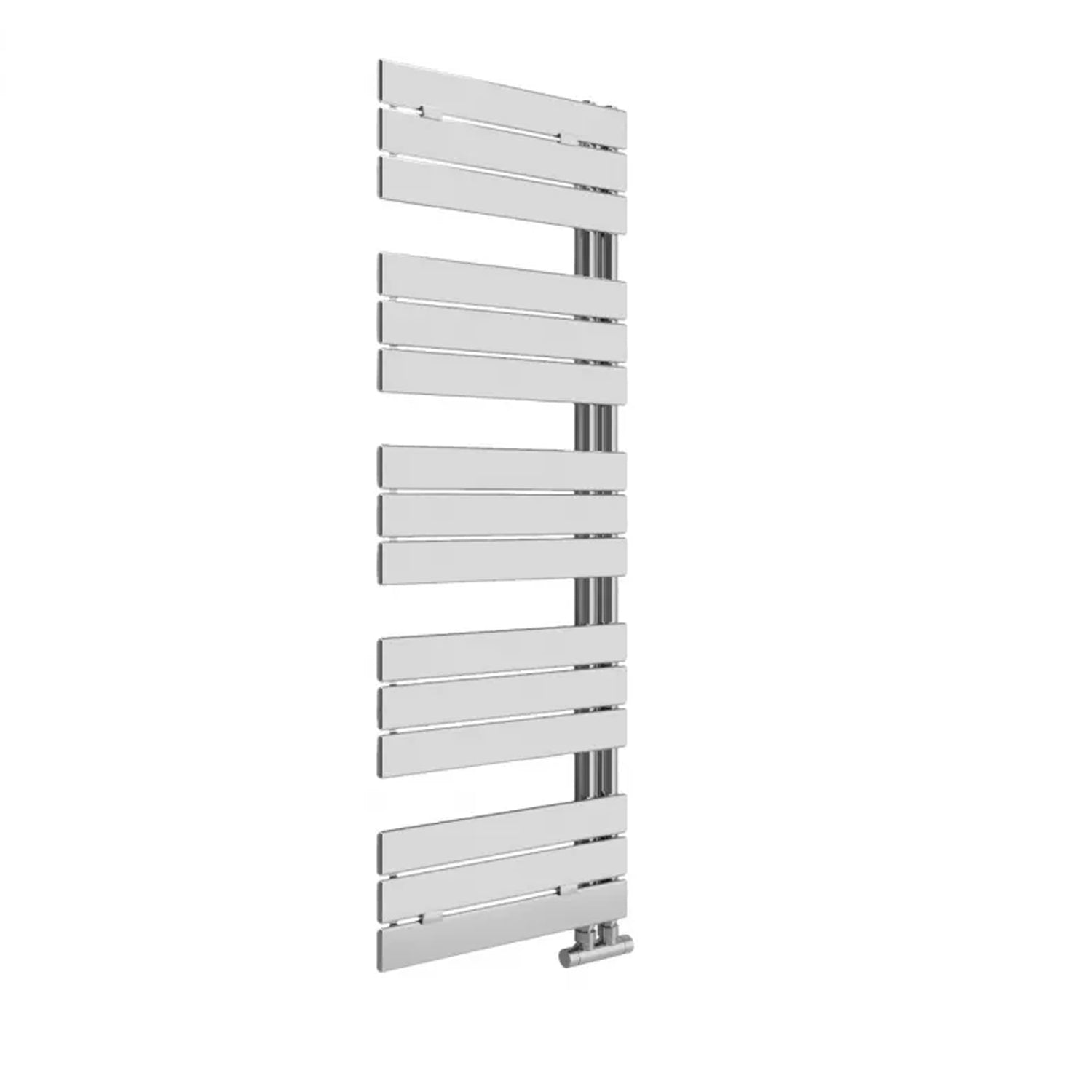 Termoarredo idraulico modello Alba di Lazzarini 1430x500 - Cromo by CeramicStore | Lo specialista del tuo bagno
