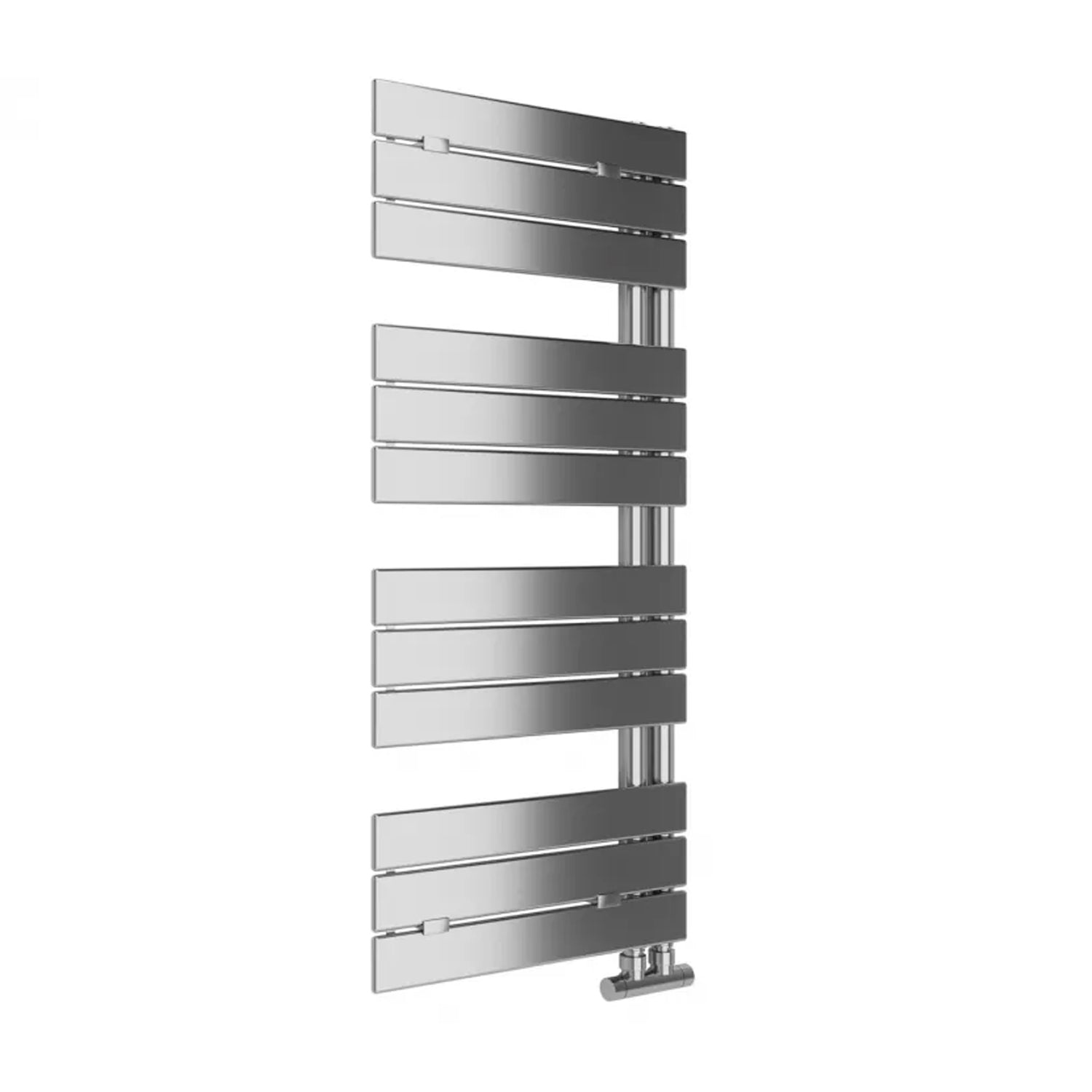 Termoarredo idraulico modello Alba di Lazzarini 1130x500 - Cromo by CeramicStore | Lo specialista del tuo bagno