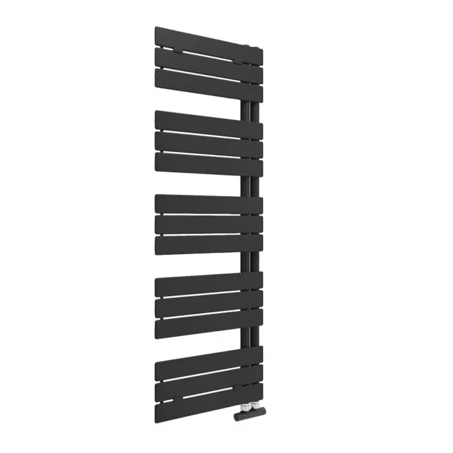 Termoarredo idraulico modello Alba di Lazzarini 1430x500 - Antracite by CeramicStore | Lo specialista del tuo bagno