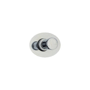Miscelatore doccia ad incasso due vie Moon in ottone cromato by CeramicStore | Lo specialista del tuo bagno