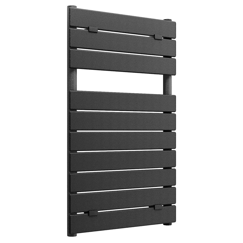 Termoarredo idraulico modello Palermo di Lazzarini 840x500 - Nero Opaco by CeramicStore | Lo specialista del tuo bagno